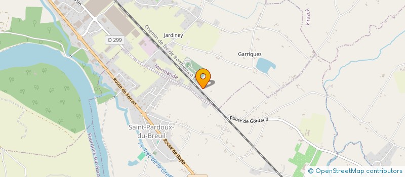 localisation de l'entreprise COUVEUSE AGRICOLE VAL DE GARONNE  MARMANDE