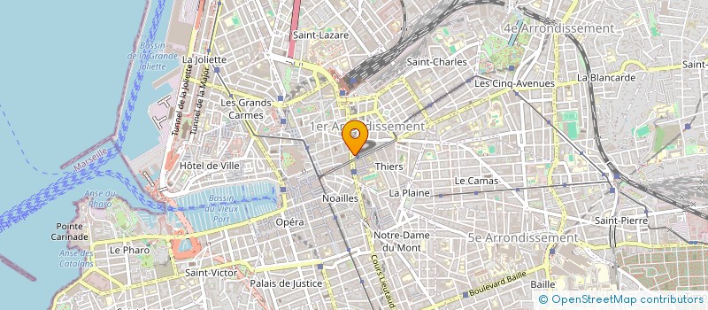 localisation de l'entreprise COUVEUSE INTERFACE à MARSEILLE