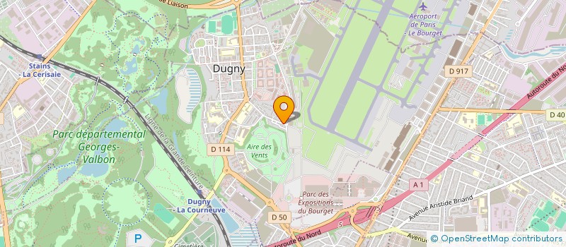 localisation de l'entreprise COUVR'TOIT FM  DUGNY