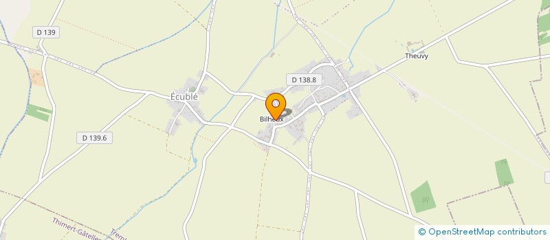 localisation de l'entreprise COUVRAY ESPACES VERTS à SAINT-LUPERCE