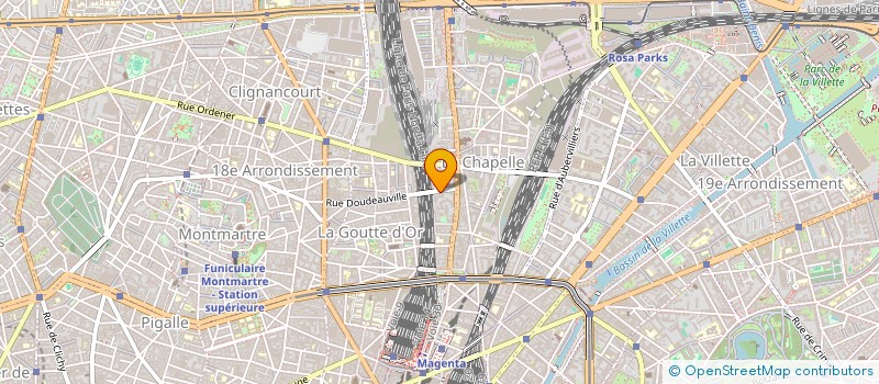 localisation de l'entreprise COUVRE HAUT  PARIS