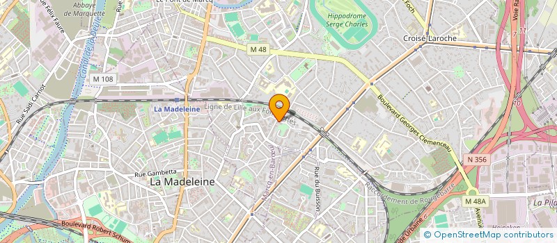 localisation de l'entreprise COUVRE TOIT à MARCQ-EN-BARŒUL