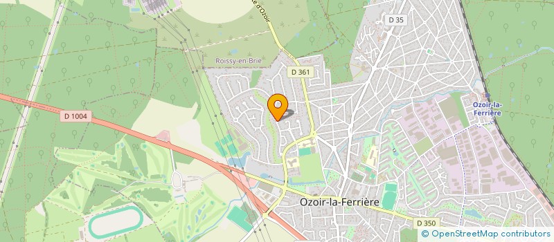 localisation de l'entreprise COUVRE - TOIT à OZOIR-LA-FERRIERE