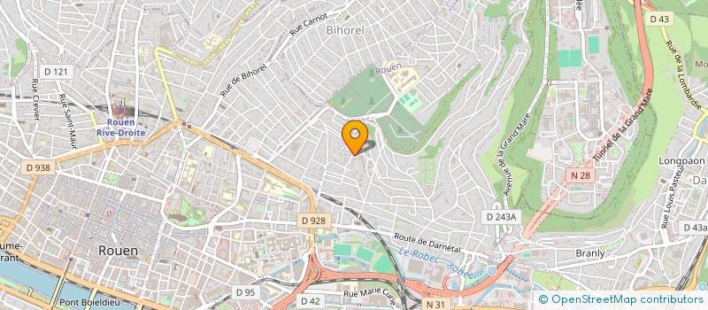 localisation de l'entreprise COUVRE-TOIT 76  ROUEN