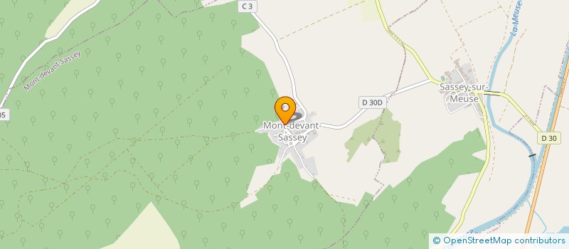 localisation de l'entreprise COUVRE TOIT à MONT-DEVANT-SASSEY