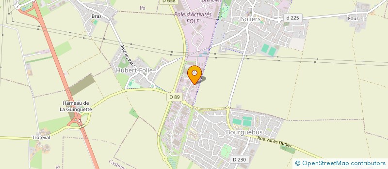 localisation de l'entreprise COUVRE TOIT à BOURGUEBUS