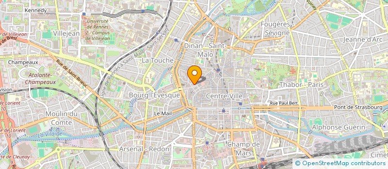 localisation de l'entreprise COUVRE&VIS  RENNES