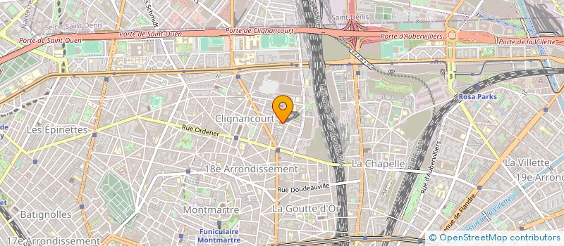 localisation de l'entreprise COUVRETEC à PARIS