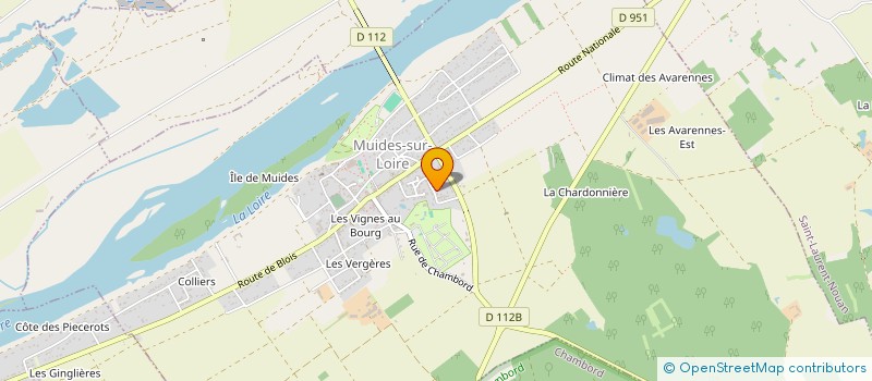 localisation de l'entreprise COUVREURS MAVOIS  MAVES