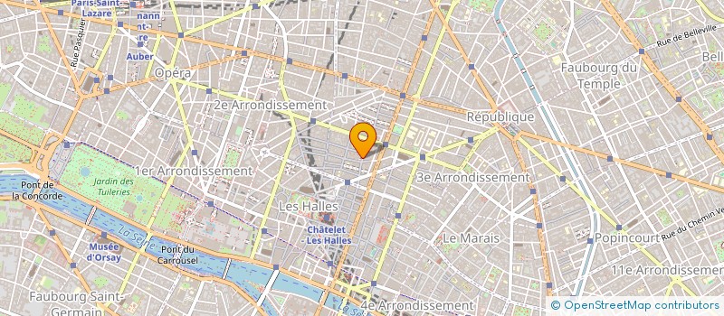 localisation de l'entreprise COUZ FILMS  PARIS