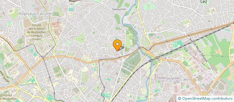 localisation de l'entreprise COUZINET - PERNAUD à MONTPELLIER