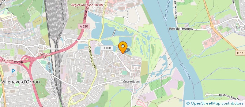 localisation de l'entreprise COVA  VILLENAVE-D'ORNON