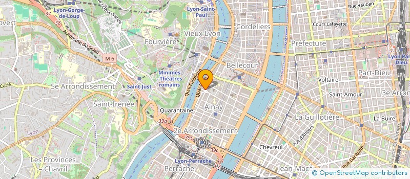 localisation de l'entreprise COVAC  LYON