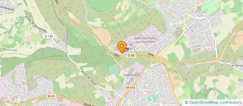 localisation de l'entreprise COVADIS à VENDARGUES