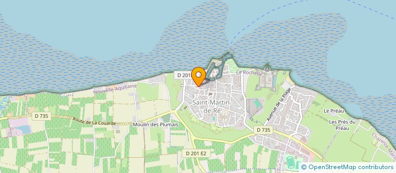 localisation de l'entreprise COVAGEST  SAINT-MARTIN-DE-RE