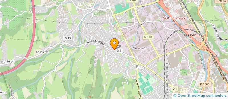 localisation de l'entreprise COVAL 3 à BARBERAZ