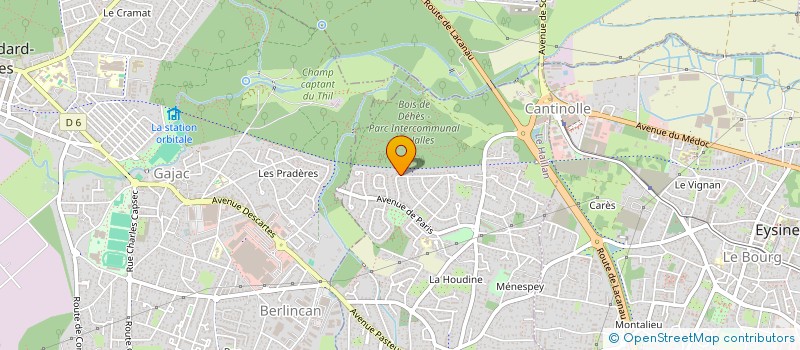 localisation de l'entreprise COVAL  LE HAILLAN