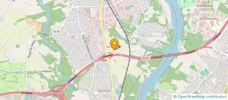 localisation de l'entreprise COVAL CONSTRUCT VAL DE LOIRE à CHAPELLE-SUR-ERDRE (LA)