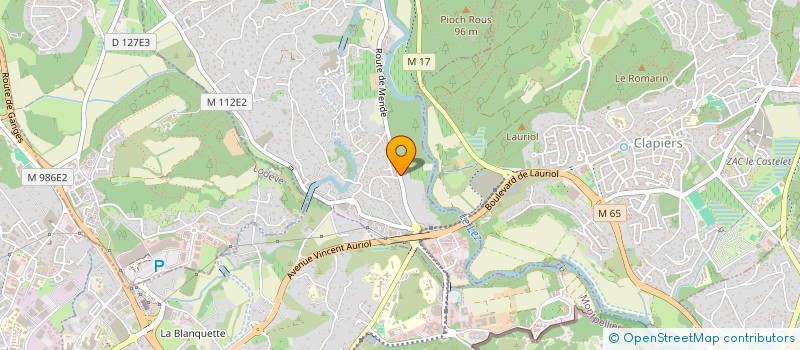 localisation de l'entreprise COVALEAS DISTRIBUTION  MONTFERRIER-SUR-LEZ