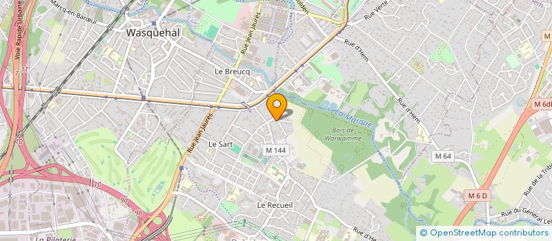 localisation de l'entreprise COVALED à VILLENEUVE-D'ASCQ