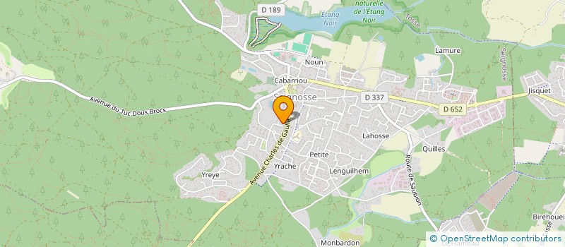 localisation de l'entreprise COVALI  SEIGNOSSE