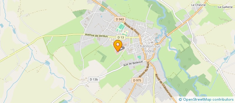 localisation de l'entreprise COVALIA à CHATILLON-SUR-INDRE
