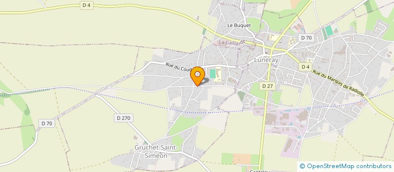 localisation de l'entreprise COVALOE  GRUCHET-SAINT-SIMEON