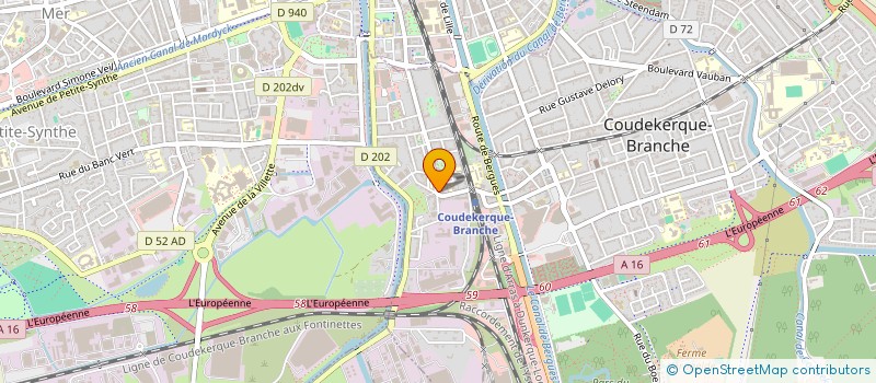 localisation de l'entreprise COVANFOR  COUDEKERQUE-BRANCHE