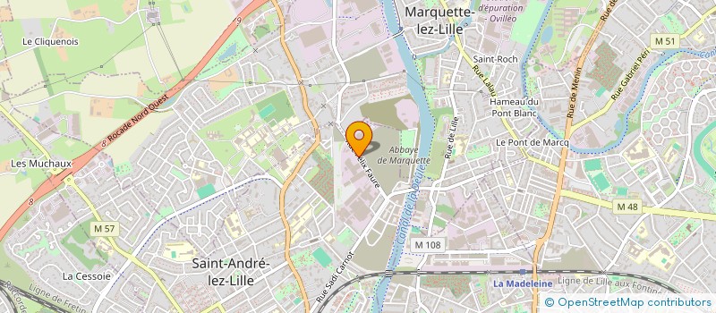 localisation de l'entreprise COVANORD  SAINT-ANDRE-LEZ-LILLE