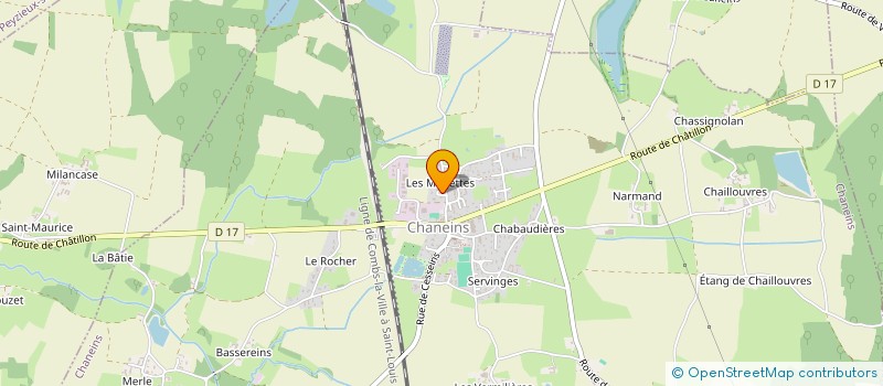 localisation de l'entreprise COVAUTO RETRO  CHANEINS