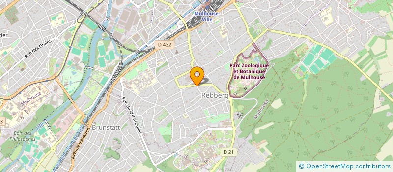 localisation de l'entreprise COVECO  MULHOUSE