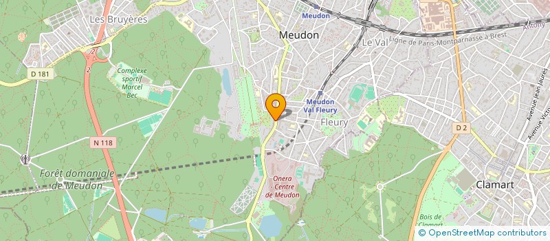localisation de l'entreprise COVEDOP à MEUDON