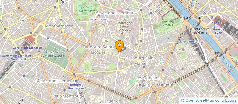 localisation de l'entreprise COVEF  PARIS