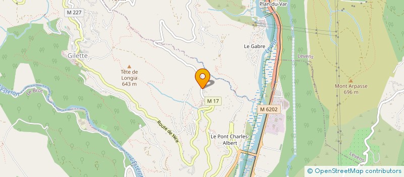 localisation de l'entreprise COVELLA  GILETTE