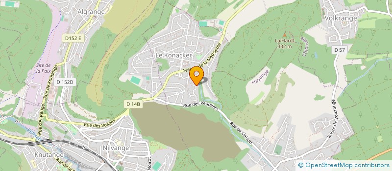 localisation de l'entreprise COVELLI FRERES  HAYANGE