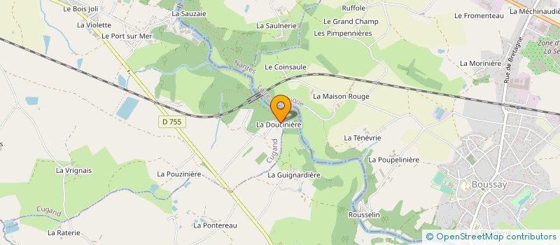 localisation de l'entreprise COVEMA à CUGAND