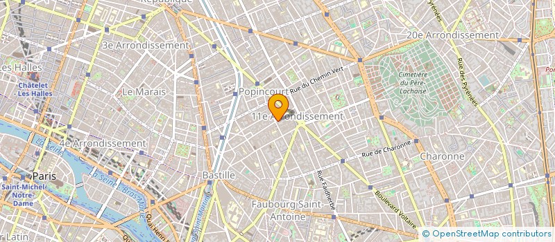 localisation de l'entreprise COVEN COMMUNICATION  PARIS