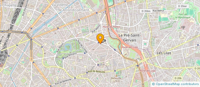 localisation de l'entreprise COVENT GARDEN  PARIS