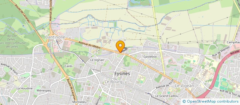 localisation de l'entreprise COVENTRY à EYSINES