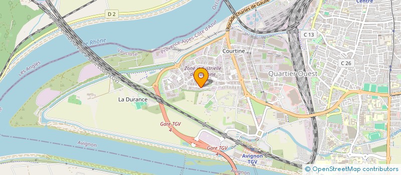 localisation de l'entreprise COVER ETANCHEITE à AVIGNON