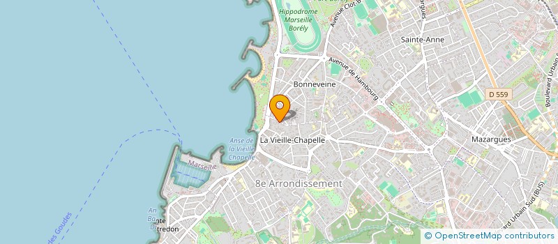 localisation de l'entreprise COVER GARDEN  MARSEILLE