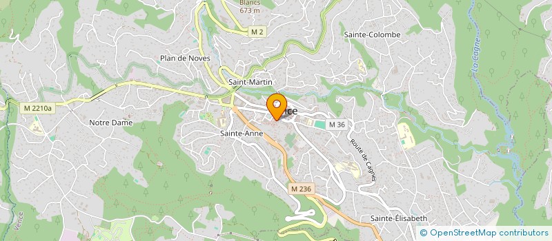 localisation de l'entreprise COVER ME  VENCE