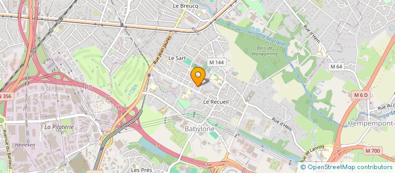 localisation de l'entreprise COVERS NORD DE FRANCE à VILLENEUVE-D'ASCQ