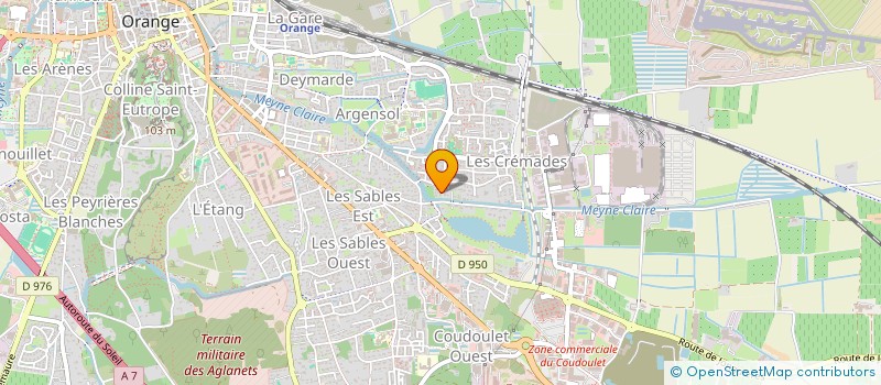 localisation de l'entreprise COVERSTREET84 à ORANGE