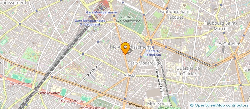 localisation de l'entreprise COVESSENCE  PARIS