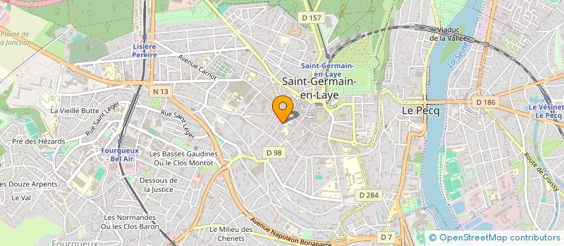 localisation de l'entreprise COVEST 11  SAINT-GERMAIN-EN-LAYE