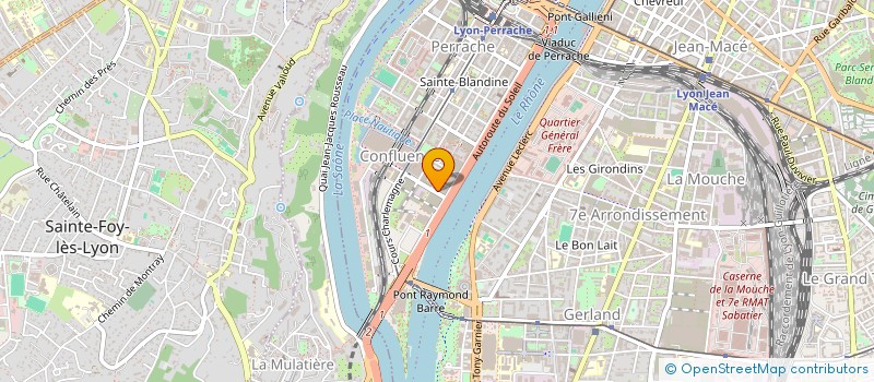 localisation de l'entreprise COVEX SOCIETE D EXPERTISE COMPTABLE à LYON