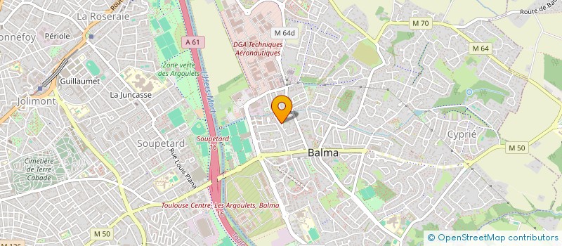 localisation de l'entreprise COVI à BALMA