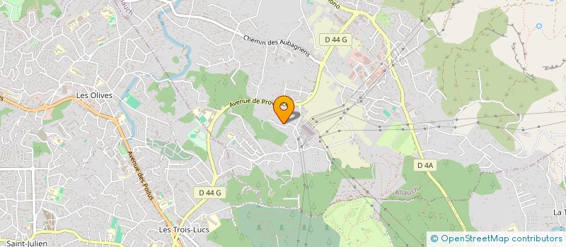 localisation de l'entreprise COVIBAT  ALLAUCH