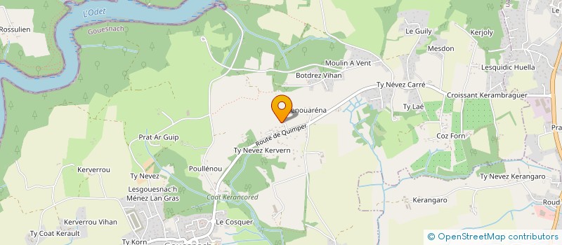 localisation de l'entreprise COVIC  GOUESNACH